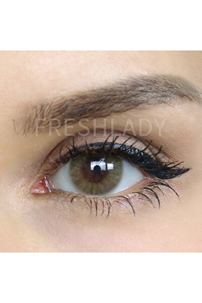Fresh Lady Amber Monthly Disposable Contact Lenses, Color Contact Lenses, Cos...