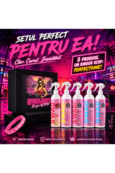 SWAG Cutie cadou cu produse de îngrijire auto – Pentru ea