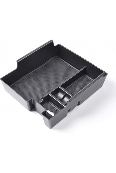 X SPRING Armrest Storage Box, ABS Center Console Organizer Tray with Non-Slip...