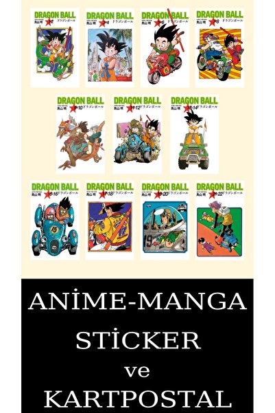 Gerekli Şeyler Yayıncılık Dragon Ball 1&2-21&22 EKSİKSİZ Manga Seti (11 KİTAP...