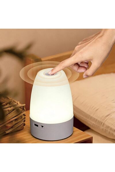 GENERAL Small Touch Lamp Rechargeable,Kids Night Light for Bedroom Wireless, ...