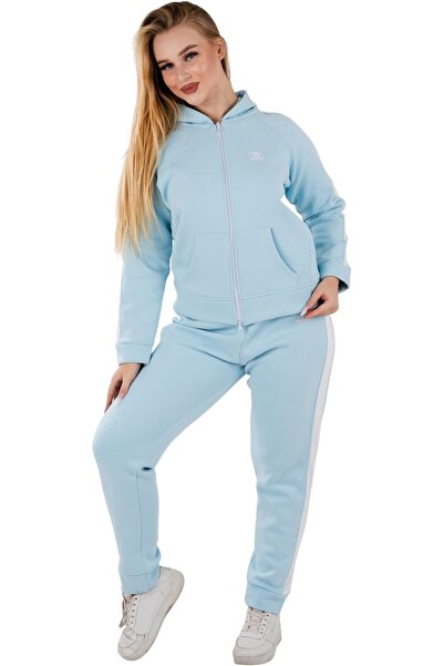 ZECOTEX Women’s Milton Tracksuit Pajama Set with Embroidery | Winter Casual H...