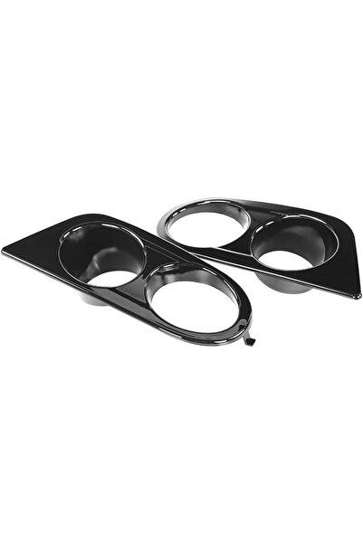 GENERAL Front Bumper Foglight Cover, Plastic Fog Light Cover for E46 M3, Styl...