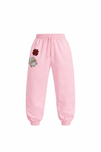 #vdr viadellerose Pink Arma Patch Detailed Jogger Pants 19098