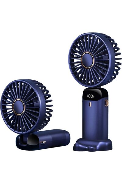 Morvena Picks Mini ventilator portabil, reîncărcabil prin USB, ventilator de ...