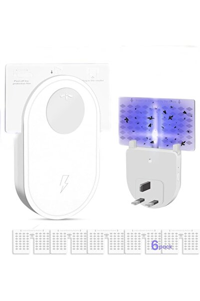 GENERAL DL&3UP Indoor Plug in Mosquito Killer with 6Pcs Replaceable Core Stic...