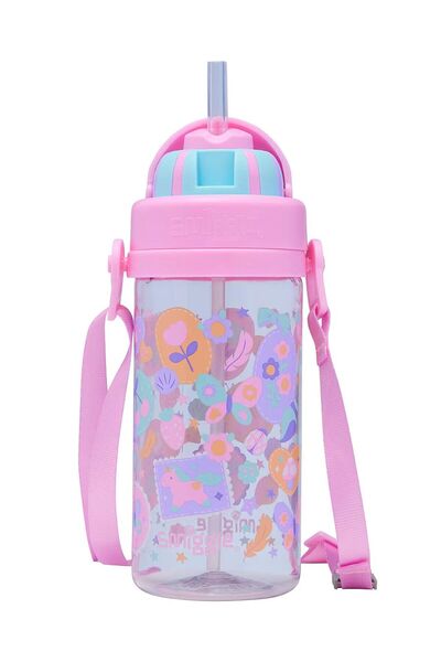 SMIGGLE Little Journeys Mini Plastic Water Bottle 400 ml Pink 458385