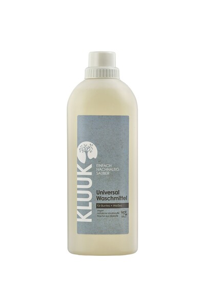 Kluuk Detergent lichid universal pentru haine colorate și albe, 1L