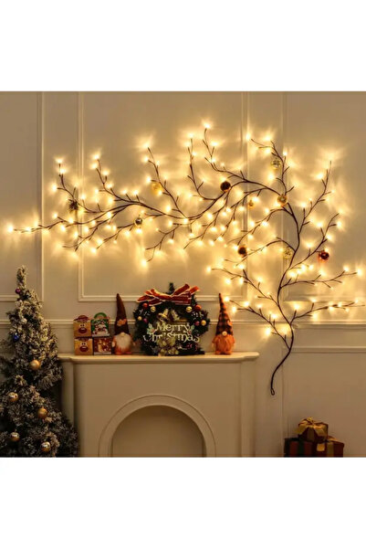 TeknoClass Kumandalı 72 LED Dış Mekan Ağaç Sekilli Dekoratif Balkon Veranda B...