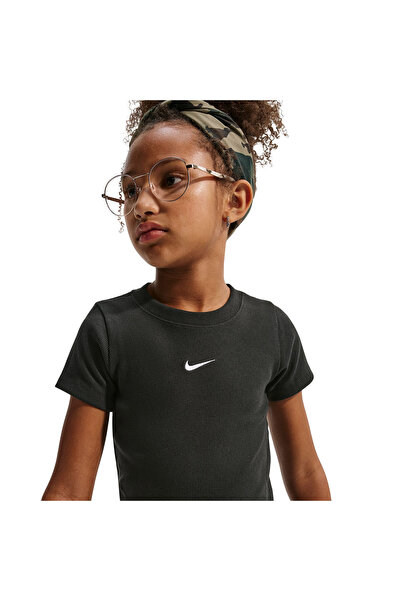 Nike G NSW TEE MOD CRP RIB SLIM AKF II3598-010 Μαύρο