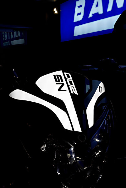 Banxtre 3-Piece Head Detail Sticker Set with Reflectors for Bajaj Pulsar Ns20...
