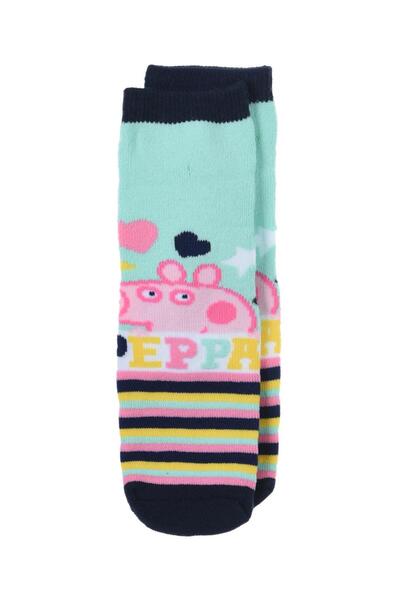 Sun City Fashion Group Αντιολισθητικές κάλτσες "Peppa pig" μέντα