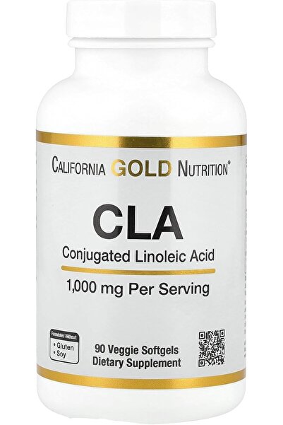 California Gold Nutrition Softgels containing Conjugated Linoleic Acid CLA Cl...