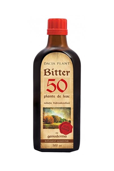 Dacia Plant Bitter 50plante de leac cu Ganoderma EHC, 500ml