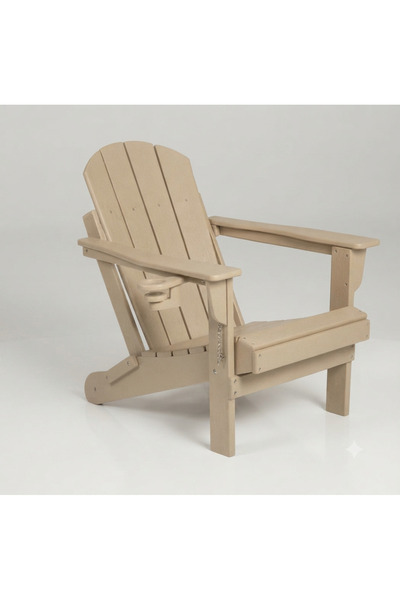 Garpim Vizon Adirondack Serisi Klasik Katlanır Sandalye, Vizon Koltuk, Balkon...