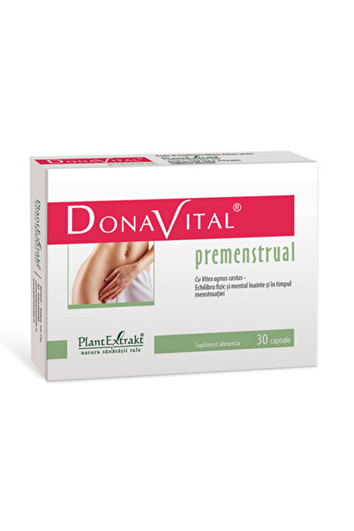 Carpatica Plant Extract DonaVital Premenstrual, supliment alimentar pentru ec...