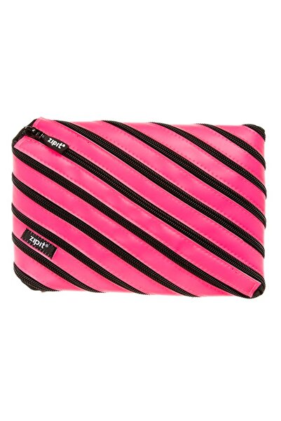 Zipit Penar Cu Fermoar, Neon Jumbo - Roz Zip..it, 2 cm
