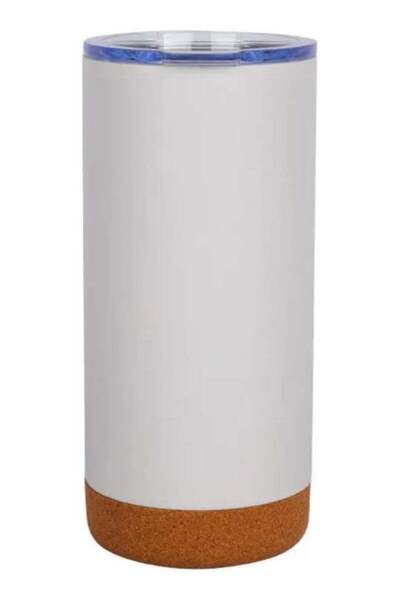 Generic 20oz Stainless Steel Travel Tumbler with Cork Bottom, Double Wall Vac...