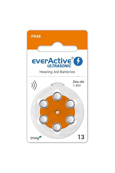everActive 6 x Baterii pentru aparate auditive ULTRASONIC 13