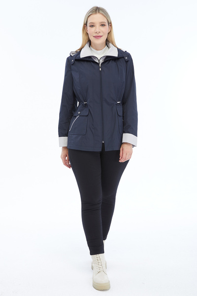 Veger Spring Inside Net Lining Special Design Waterproof Trench Coat