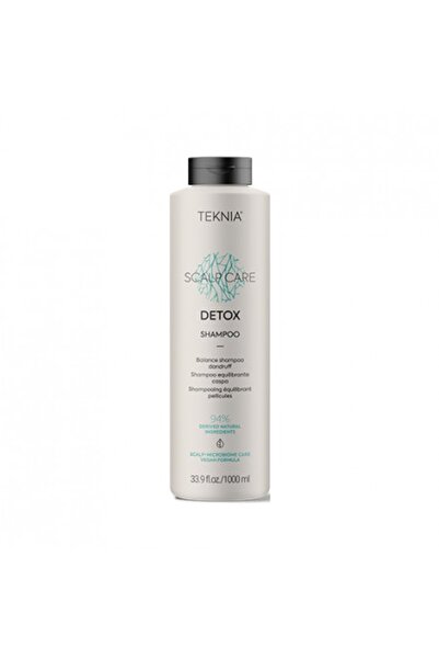 Lakme Мицеларен шампоан против пърхот 1000мл, Teknia Scalp Care Detox