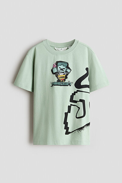 H&M Baskılı Tişört