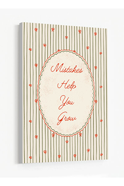LOWHA Canvas Wall Art Stretched Over Wooden Frame Featuring the Motivational ...