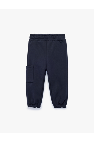 Koton Elastic Waistband, Drawstring Pockets, Jogger Sweatpants