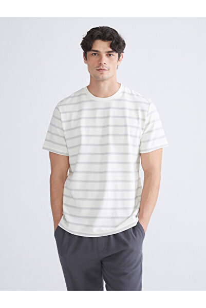 LC Waikiki Timeless Clothing & Timeless Choices Zero Roba Collar Striped Comb...