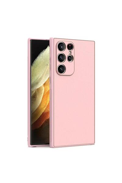 Yolo Θήκη Samsung S23 Plus, Δερμάτινη, Περίγραμμα TPU, Ροζ