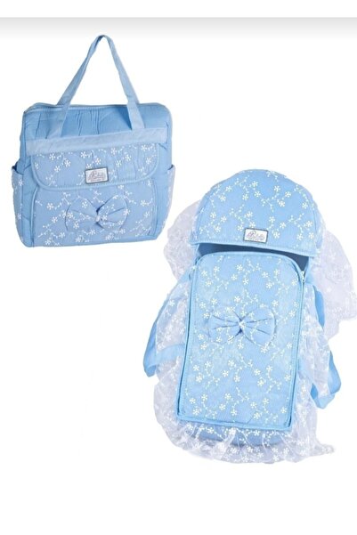 gülerçocuk Tutulu Baby Stroller and Newborn Carrying Bag Set