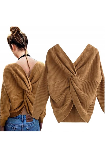 SNM Pulover Dama, Snm, Fabricat Din Lana Calda, Impletitura Decorativa, Decol...