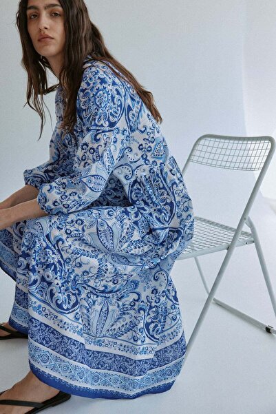 H&M Tiered midi dress