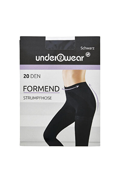Underwear Külotlu Çorap 20 Den Toparlayıcı L Beden Siyah, 1 Adet