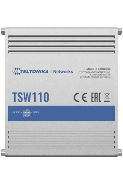 Teltonika SWITCH "TSW110", 5 x LAN port 10/100/1000 Mbps "TSW110000000"