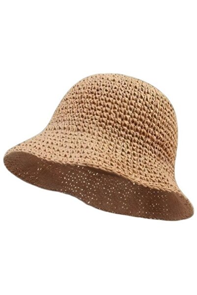 STARSTAR Beach hat brim6cm depth7cm 54-58cm foldable travel sun hat.