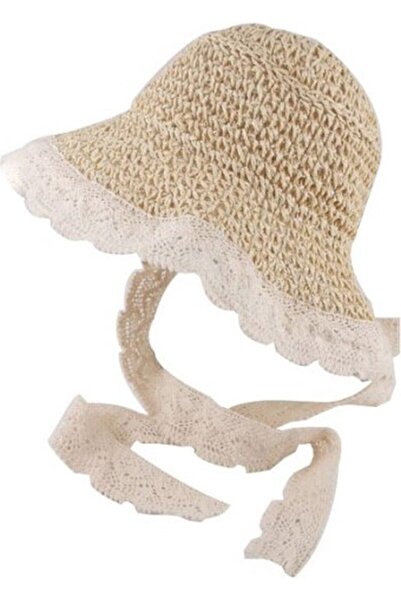 STARSTAR Two-Piece Sun Hat Set - Vacation Cotton Gauze Light Purple/Purple/Fl...
