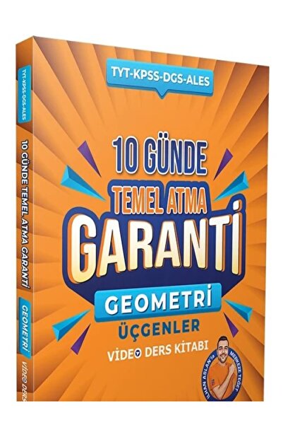 Karma Kitaplar YKS TYT KPSS DGS ALES Geometri Merkeze Teğet 10 Günde Temel At...