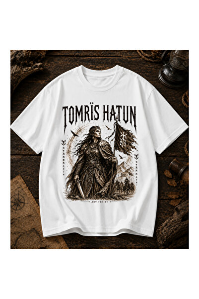 Arv T-shirt Oversize Design Turkishism Tomris Hatun