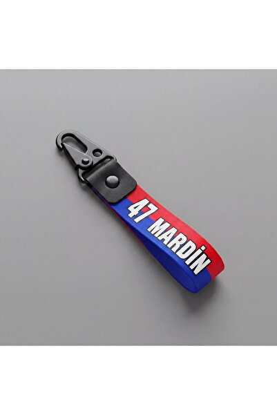 Duftpalm 47 Mardi̇n Designed Fabric Car Motorcycle Keychain