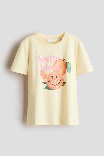 H&M Print-motif cotton T-shirt