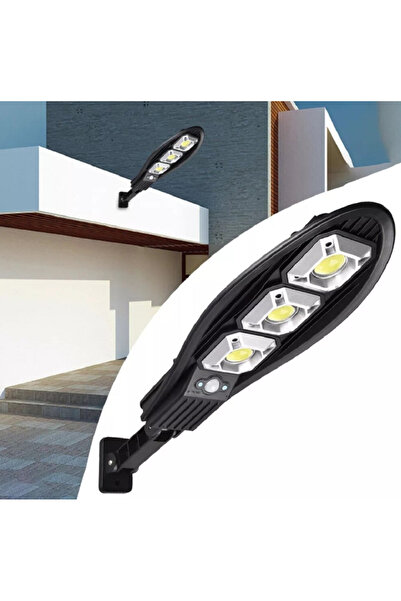 OEM Lampă solară stradală 90 LED COB, IP66, telecomandă - set 3 bucati