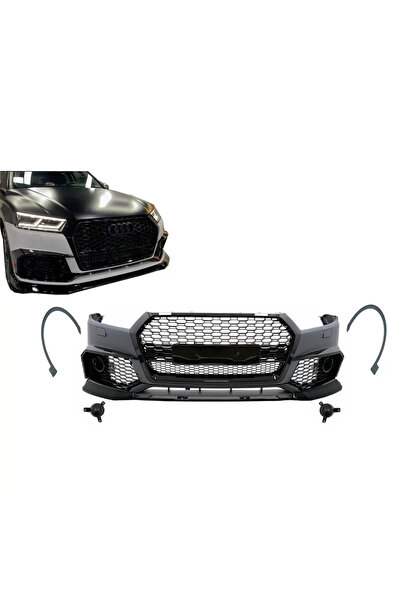 tuningset Bară de protecție față compatibilă cu Audi Q5 SUV FY Standard 2017-...