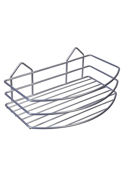 BAMI NETWORK Raft de baie metalic de dimensiuni compacte, etajera mica pentru...