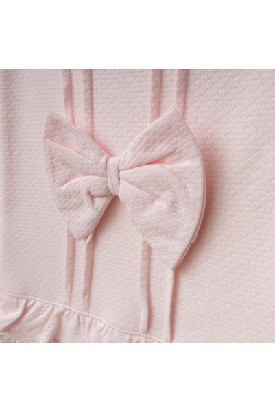 lisaloom baby & kids Pink Blossom 0-3 Months 100% Cotton Baby Girl Romper Set – Newborn Set with Lace Hat and Blanket