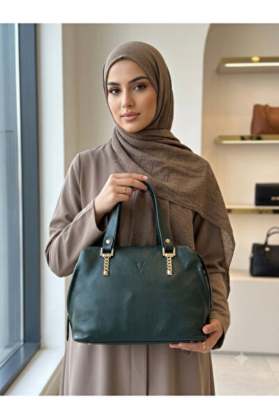 valentina victoria Valvi̇c Soft 3-Section Women's Handbag with Special Access...