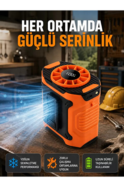 Nemere USB Şarjlı Kompakt El ve Boyun Fanı Çok Fonksiyonlu İthalat