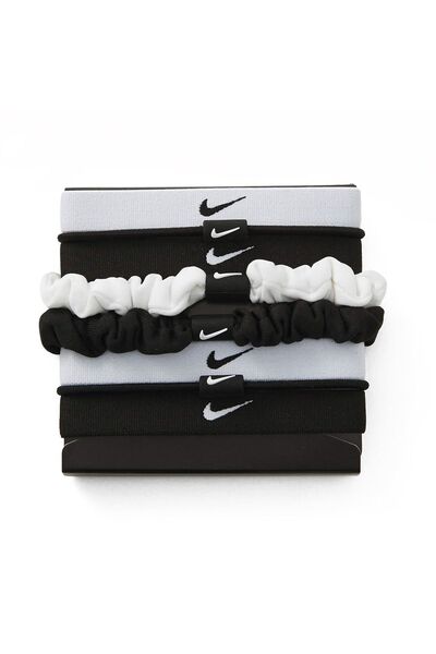 Nike FLEX CLASSIC ΜΙΚΤΑ ΛΑΣΤΙΧΑΚΙΑ ΜΑΛΛΙΩΝ 8ΤΕΜ. N.101.1934-127 Λευκό-Μαύρο