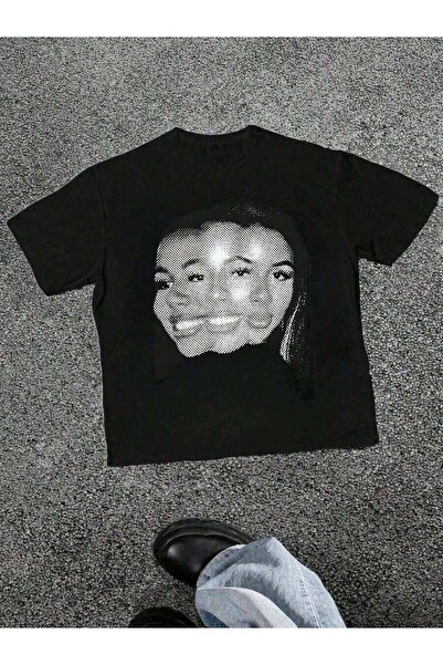 25W Men's Faces Graphic Print Threefold Portrait 100% Cotton Tee Relaxed Fit ...