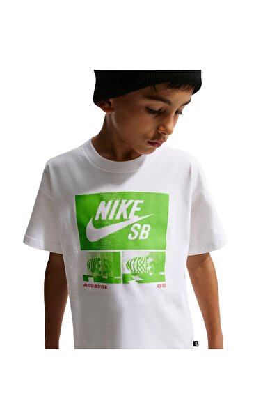 Nike K NK SB TEE M90 HBR II0358-100 Λευκό